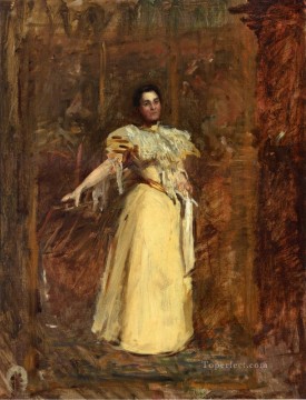『ミス・エミリー・サーテインの肖像』のための習作 リアリズム肖像画 トーマス・イーキンス Oil Paintings